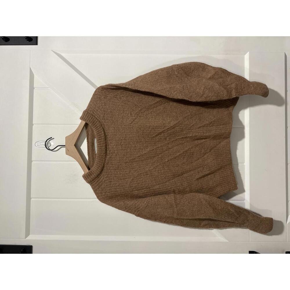 Everlane Tan Alpaca Blend Sweater Medium
